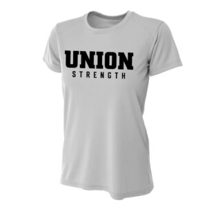 Union Strength Women’s Cooling Performance Crew-Silver