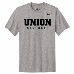 Union Strength Nike Team rLegend Tee Adult-Carbon Heather