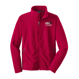 VIM Port Authority Value Fleece Jacket Men-True Red