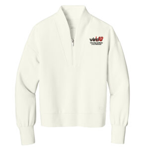 VIM OGIO Women’s Transcend 1/4-Zip-Opal White