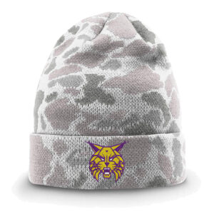 Webster City Lynx Richardson Duck Camo Beanie-Blizzard Duck Camo