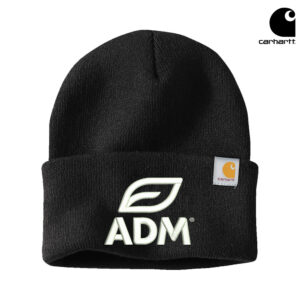 ADM BIO Carhartt Acrylic Watch Cap 2.0 beanie stocking cap with cuff-Black