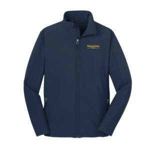 Augustana Employee Port Authority Men Core Soft Shell Jacket-Navy