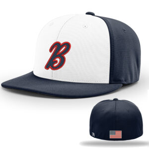 BPV Bombers BB Richardson ProModel Pulse FlexFit Cap Alternate-White/Navy