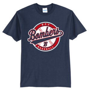 BPV Bombers BB Unisex Short Sleeve Tee-Navy