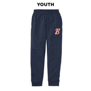 BPV Bombers BB Youth Core Fleece Jogger-navy
