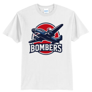 BPV Bombers BB Unisex Short Sleeve Tee-White