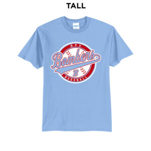 BPV Bombers BB Tall Short Sleeve Tee-Light Blue