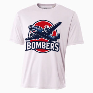 BPV Bombers BB Adult Cooling Performance Tshirt  -White