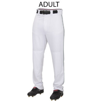 Bett BB Rawlings pro Semi-Relaxed Fit Pant w/Piping-White/Black