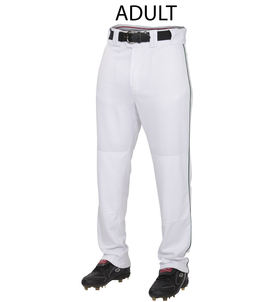 Bett BB Rawlings pro Semi-Relaxed Fit Pant w/Piping-White/Black