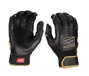 Bett BB Rawlings Pro Preferred Cabretta sheepksin Batting Gloves -Black