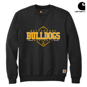 Bett BB Carhartt Men Midweight Crewneck Sweatshirt-Black