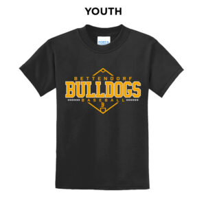 Bett BB Youth Short Sleeve Tee-Black