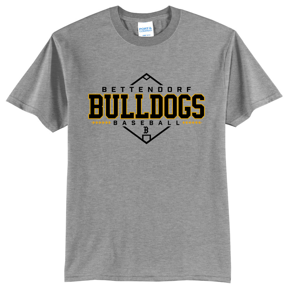 Bett BB Unisex Short Sleeve Tee-Athletic heather