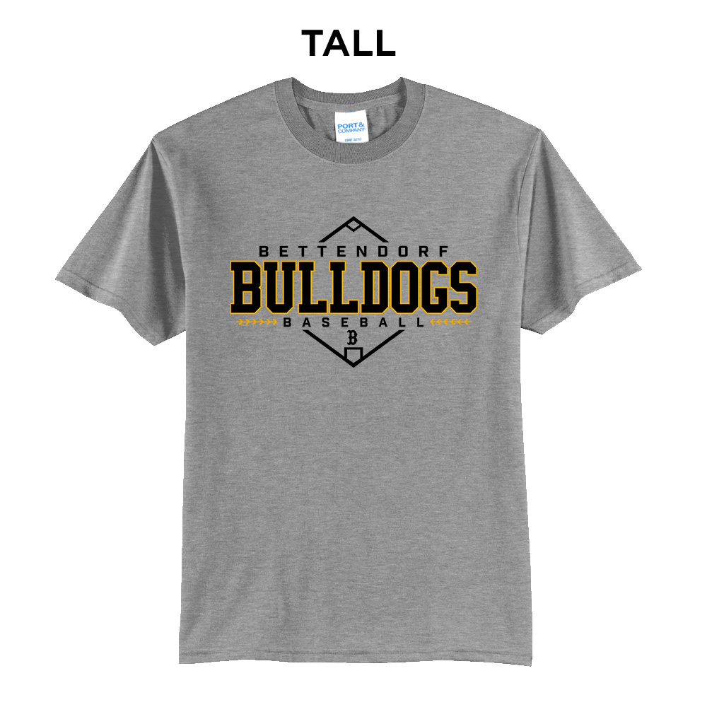 Bett BB Tall Cotton Short Sleeve Tee-Athletic Heather