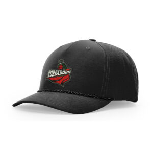 Boone BB Richardson Laser PERF Performance Rope Cap-Black