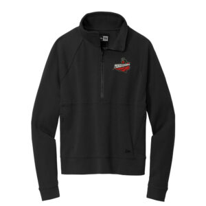 Boone BB New Era Ladies STS 1/2-Zip-Black