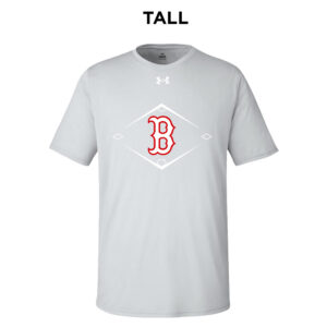 Boone BB Under Armour short sleeve Men’s Team Tech Tee TALL-Mod Grey