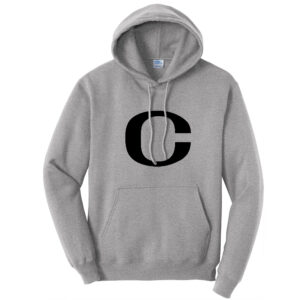 Bluff Elementary Unisex Fleece Hooded Sweatshirt-Athletic heather