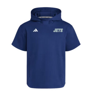 BPV Jets 9U Adidas Dugout NWV Short Sleeve Hoodie- NAVY