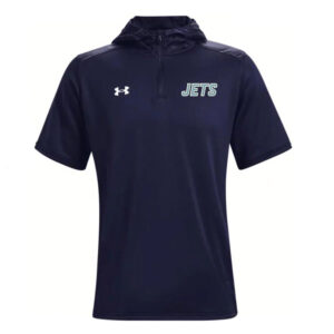BPV Jets 9U Under Armour Men’s UA Command Short Sleeve Hoodie-Navy (2X, 3X only)
