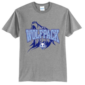 BPV Wolfpack Unisex Short Sleeve Tee-Athletic heather