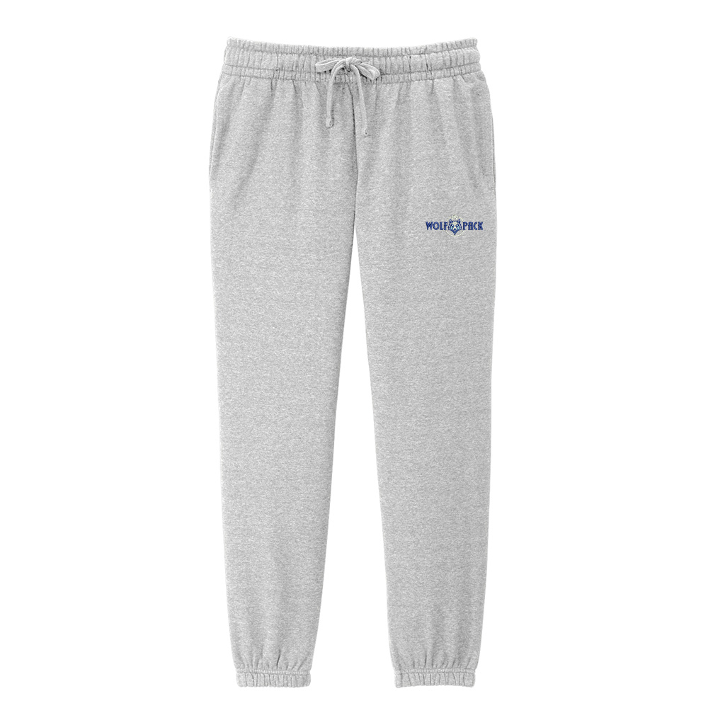 BPV Wolfpack District Women’s V.I.T. Fleece Sweatpant-Light Heathered Grey
