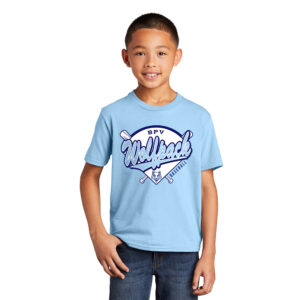 BPV Wolfpack Youth Fan Favorite Short Sleeve Tee-Carolina blue