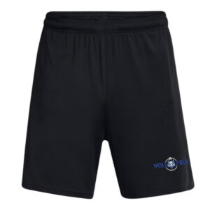 BPV Wolfpack Under Armour Men’s UA Tech Vent 7″ pocketed  Shorts-Black (M-3x)