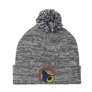Big River Brass Band Sport Tek Heather Pom Pom Beanie-Grey heather