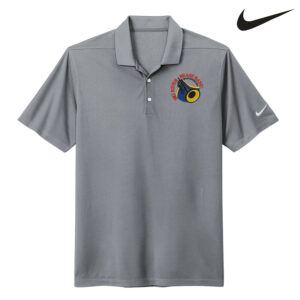 Big River Brass Band Nike Dri Fit Men Micro Pique 2.0 Polo-Cool Grey