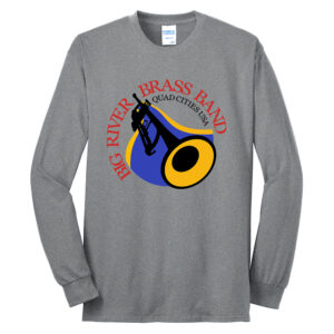 Big River Brass Band Unisex Basic Cotton  Long Sleeve Tee-Athletic Heather