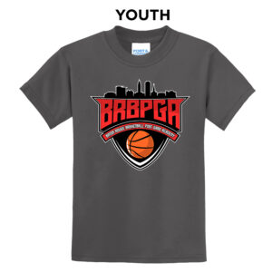 Baton Rouge Post Grad BB Youth Short Sleeve Tee-Charcoal