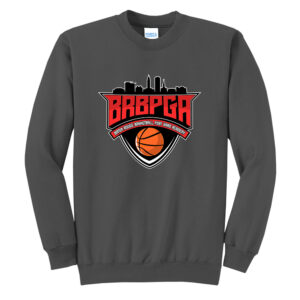 Baton Rouge Post Grad BB Unisex Fleece Crewneck Sweatshirt-Charcoal