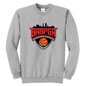 Baton Rouge Post Grad BB Unisex Fleece Crewneck Sweatshirt-Athletic Heather