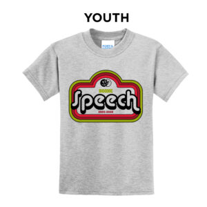 Boone Speech Youth Short Sleeve Tee-Ash