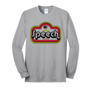 Boone Speech Unisex Cotton Long Sleeve Tee-Ash