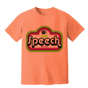 Boone Speech Unisex Comfort Colors Pigment Dyed Short Sleeve Shirt-Melon