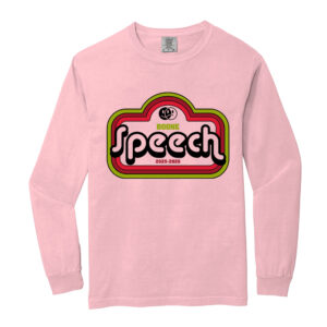 Boone Speech Unisex Comfort Colors Heavyweight Ring Spun Long Sleeve Tee-Blossom