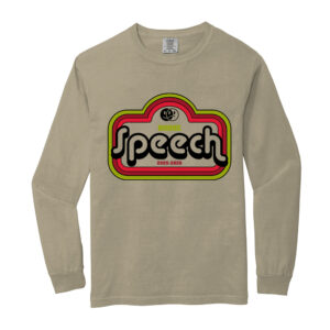 Boone Speech Unisex Comfort Colors Heavyweight Ring Spun Long Sleeve Tee- Sandstone