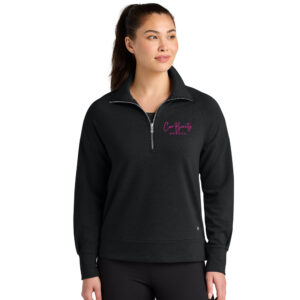 Core Beauty OGIO Women’s Luuma 1/2-Zip-Blacktop