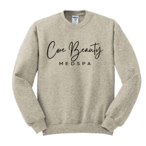 Core Beauty Unisex Fleece Crewneck Sweatshirt-Oatmeal Heather
