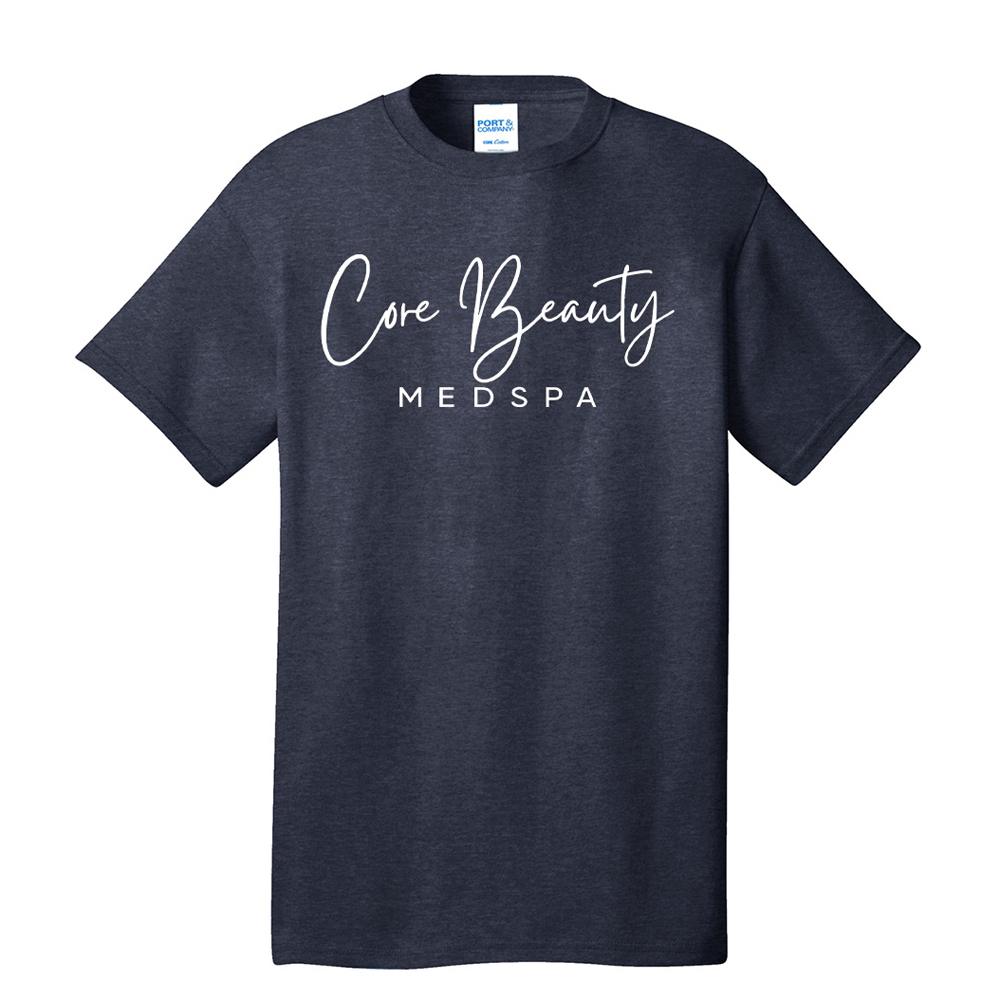 Core Beauty Unisex Short Sleeve Tee-Heather Navy