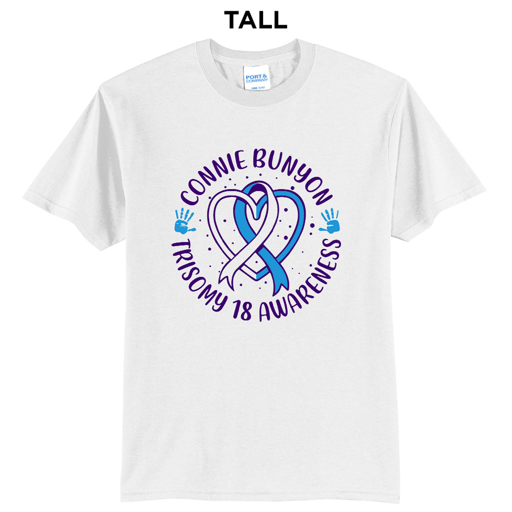 Connie Tall Short Sleeve Tee-White