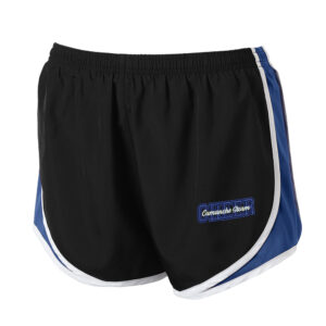 Camanche Cheer Sport Tek Ladies Cadence Short-Black/Royal