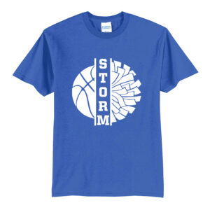 Camanche Cheer Unisex Basic Short Sleeve Tee-Royal