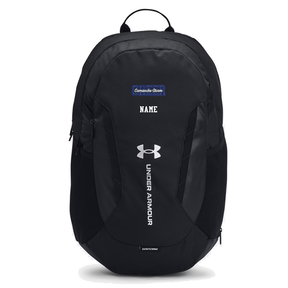 Camanche Cheer Under Armour Hustle 6.0 Team Backpack - BLACK