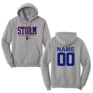 Camanche BB Unisex Fleece Hooded Sweatshirt-Athletic Heather