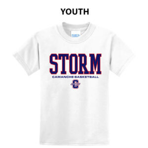 Camanche BB Youth Short Sleeve Tee-White